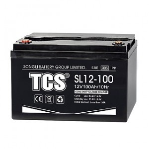 TCS  Solar battery backup gel battery SLG12-100