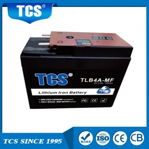 TCS स्टार्टर लिथियम आयन ब्याट्री TLB4A-MF