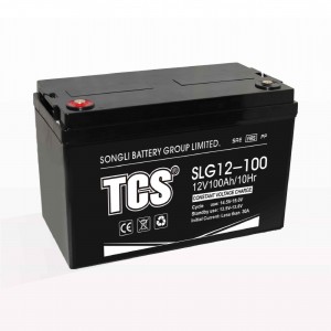 TCS 태양열 젤 비상 조명 배터리 12V 100Ah 배터리 SLG12-100