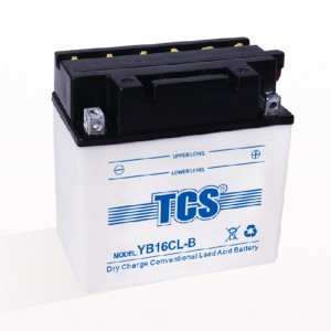 Top Suppliers 12v 7ah Bike Battery Price - Motorcycle battery dry charged battery TCS YB16CL-B – SongLi