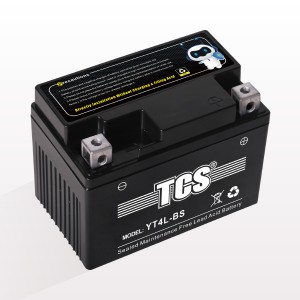 2019 wholesale price Ytz10s - TCS motorcycle battery sealed maintenance free YT4L-BS-B – SongLi