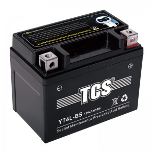 TCS SMF Battery YT4L-BS