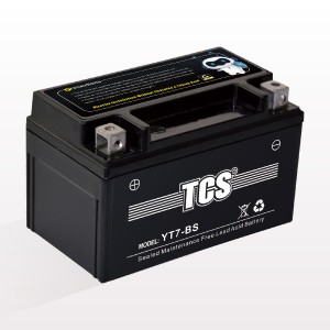 OEM/ODM Factory Cheap Motorcycle Batteries - Motorcycle battery sealed maintenance free TCS YT7-BS – SongLi