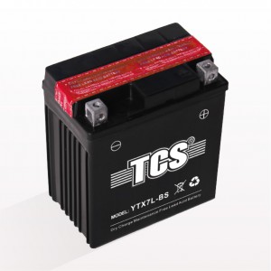 factory Outlets for 12v Deep Cycle Battery - TCS dry charged maintenance free battery for motorcycle YTX7L-BS – SongLi
