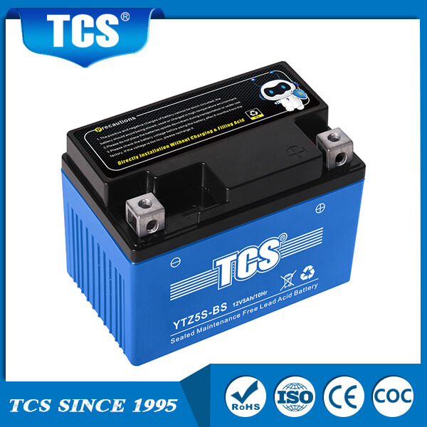 TCS SMF Battery YTZ5S-BS Featured Image