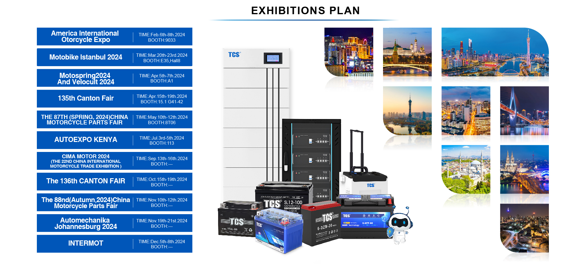 TCS Battery Exhibition 2024