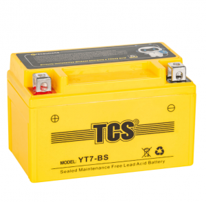 SLI Battery YT7 BS Yellow SMF Battery