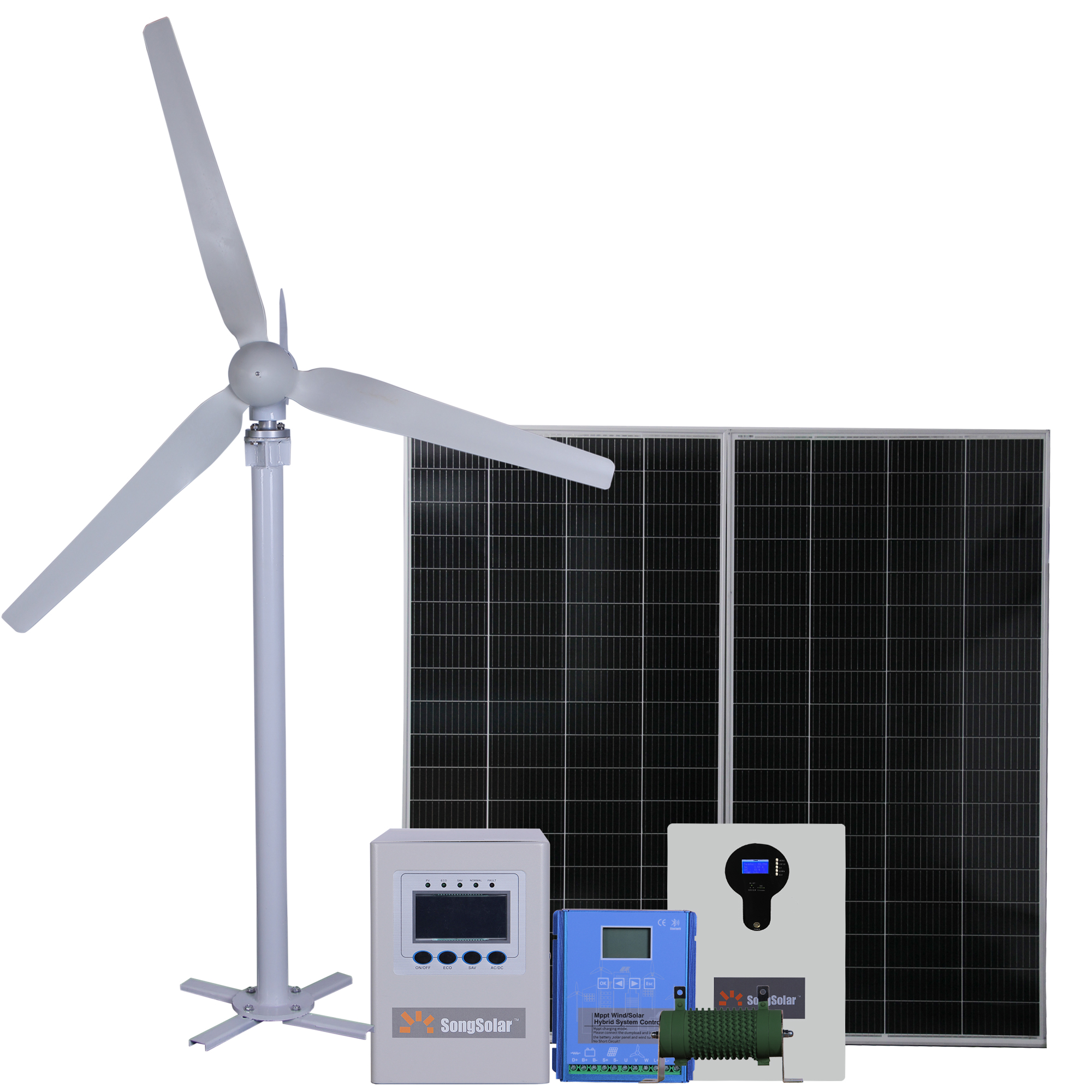 200W -100kW vindkraftproduktion Lodret akse og vandret akse vindmølle til kraftfulde vindenergisystemer