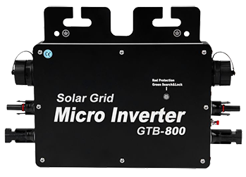 micro inverter integrated grounding for easy installation.
