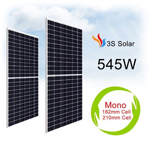 Monokristal 545W Güneş Panelleri