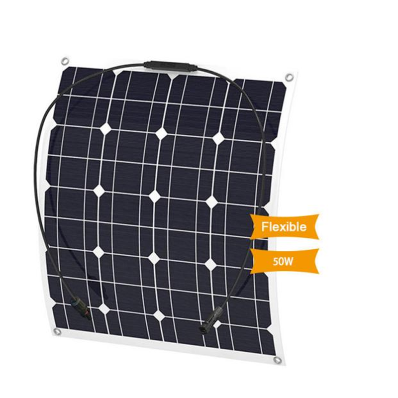 50W 100W 150 W Mono flexible Solar Panels