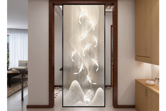 Разновидности декоративного ламинирования стекла