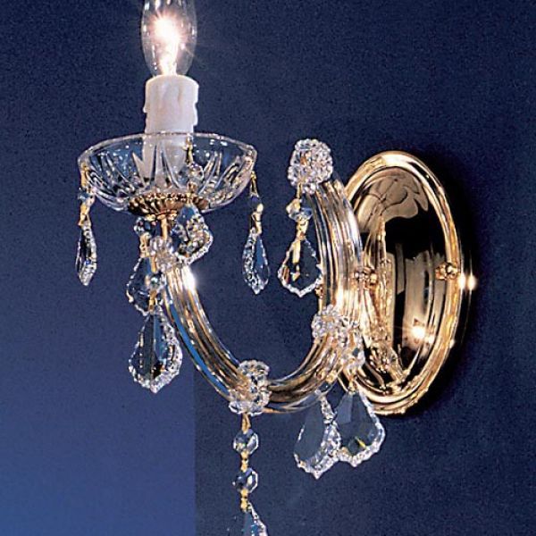 Wholesale China Bedhead Lamp Manufacturers Suppliers –  Gold Classical maria theresa wall lamp  5920G – Langsheng