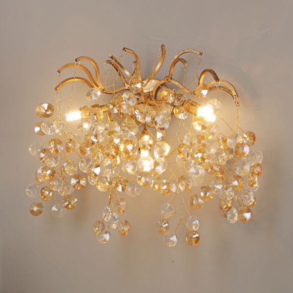 Wholesale China Crystal Chandelier Manufacturers Suppliers –  Serip Crystal Wall Lamp SZ890005 – Langsheng