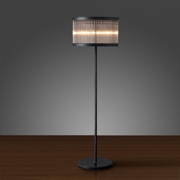 Glass tall floor lamp 0005 Featured Image