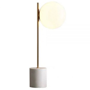 White marble table lamp TD-050