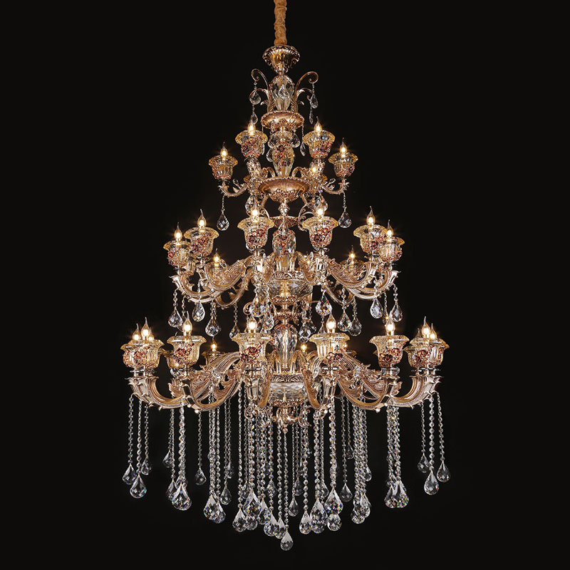 Chandelier 33291　Palace retro elegant crystal chandelier Featured Image