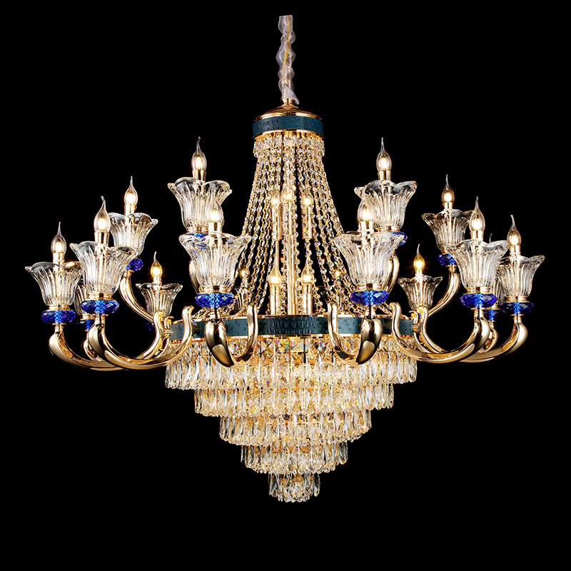 Chandelier 33501 Crystal simple palace elegant Chandelier Featured Image