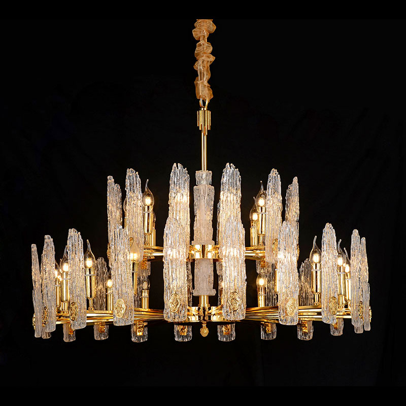 Chandelier 33790 Crystal creative modern simple LED Chandelier Featured Image