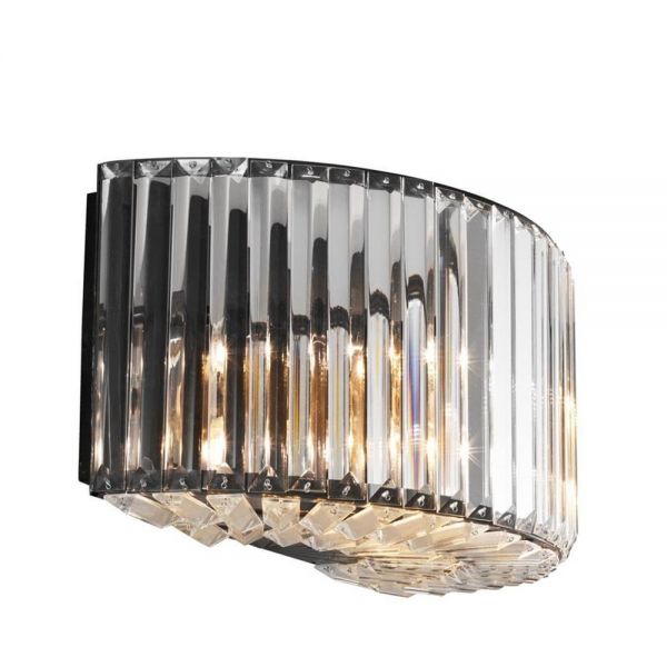 Wholesale China Crystal Wall Lamp Manufacturers Suppliers –  Infinity Wall Sconce in Bronze SSL1927 – Langsheng