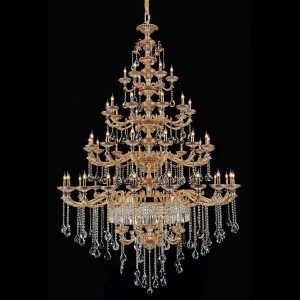 Chandelier 33207 Light luxury and elegant crystal chandelier in the hotel lobby
