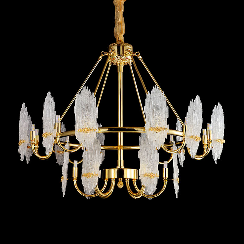 Chandelier 86016  European simple home hotel modern art crystal chandelier Featured Image