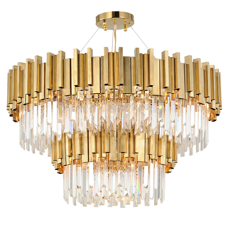 Chandelier PC071 Light luxury creative custom design spiral chandelier Featured Image