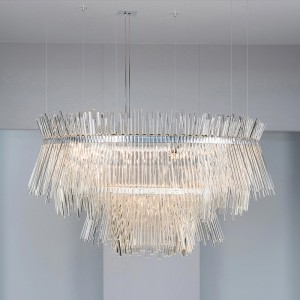 Chandelier PC-217 New Nordic decoration fashion personality chandelier engineering crystal chandelier