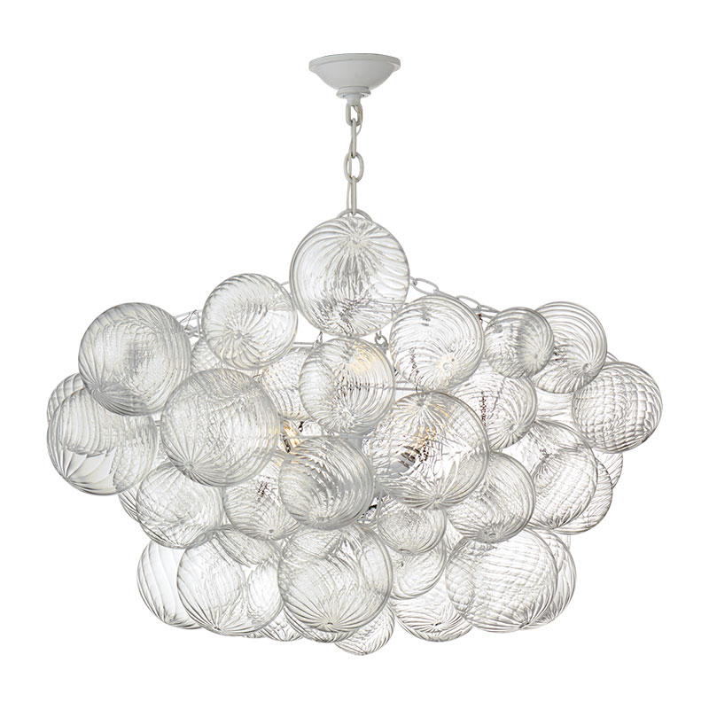 Wholesale China Pendant Lamp Manufacturers Suppliers –  Chandeliers SPWS-0C15 Personalized post-modern glass bulb chandelier – Langsheng
