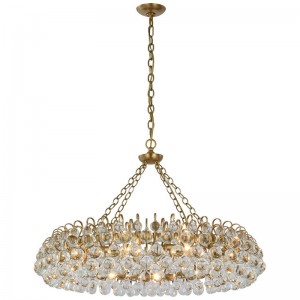 Chandeliers SPWS-C009 Exquisite modern simple art custom crystal chandelier