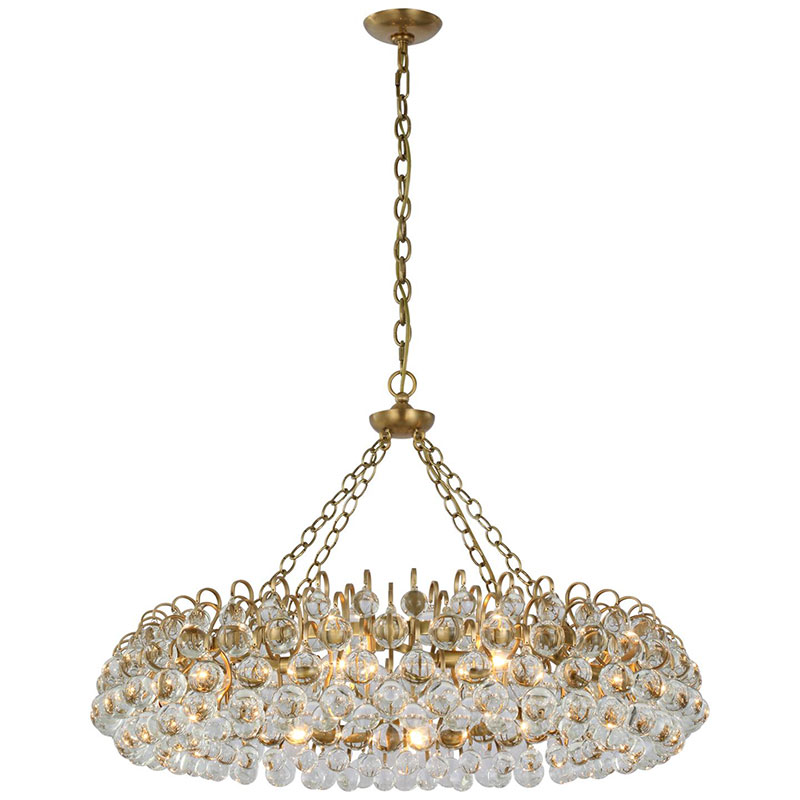 Chandeliers SPWS-C009 Exquisite modern simple art custom crystal chandelier Featured Image