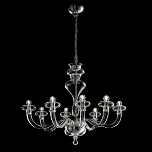 Chandeliers SPWS-C010 Modern art glass elbow chandelier