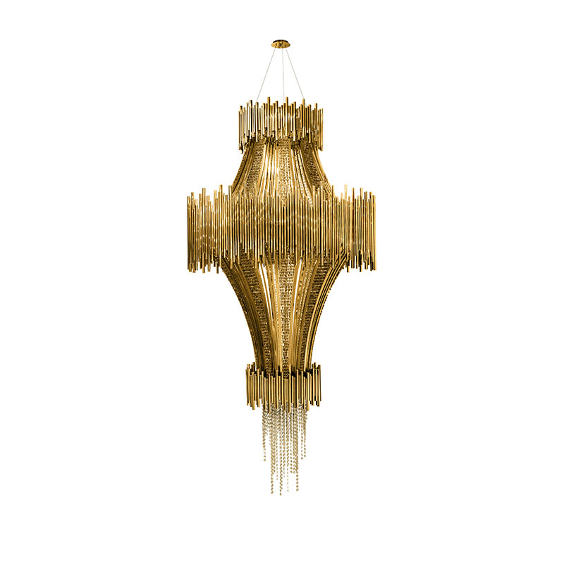 Wholesale China Floor Lamp Quotes Pricelist –  Chandeliers SPWS-C018 A masterpiece poetically made with the most beautiful Swarovski crystals，can be used in luxury, exquisite, reception and...
