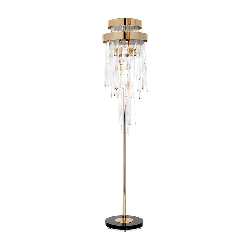 Wholesale China Design Table Lamp Quotes Pricelist –  Floor Lamps SPWS-FL004 Elegant gorgeous fantasy myth inspiration crystal floor lamp villa room living room – Langsheng
