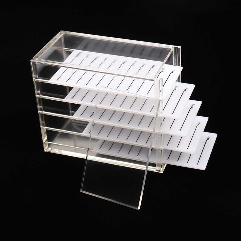 5 Layers Acrylic Lash Extensions Storage Box