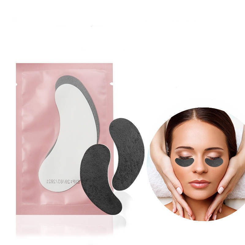 Wholesale 50 Pairs New Type Black Mask Eye Pads For Bottom Eyelashes