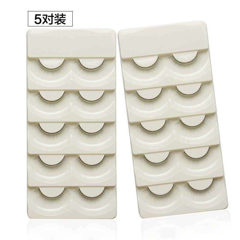 New Arrival China Premade Volume Fans Usa - 5 Pair Practice Strips Self Adhesive Training Lashes for Eyelash Extensions – SQY