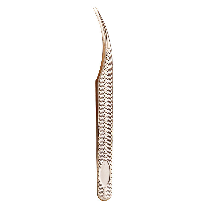 Dolphin Curved Tip Tweezers For Volume and Isolation