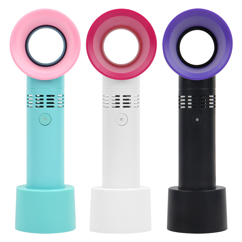 Korea zero9 Portable USB Rechargeable Mini Dryer Bladeless Handheld Fan For Eyelash Extension
