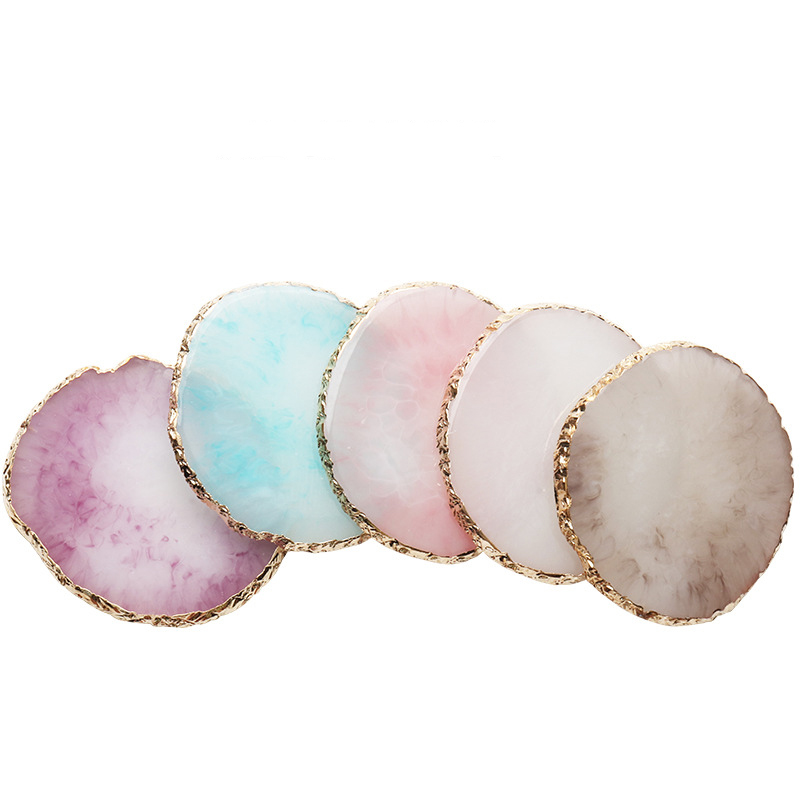 Round Type Resin Stone Color Palette For False Nail Tips & Eyelash Extensions