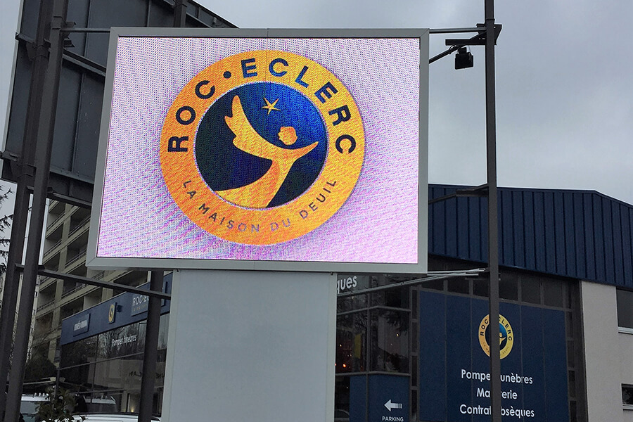 9sqm P8 fixed LED display in France