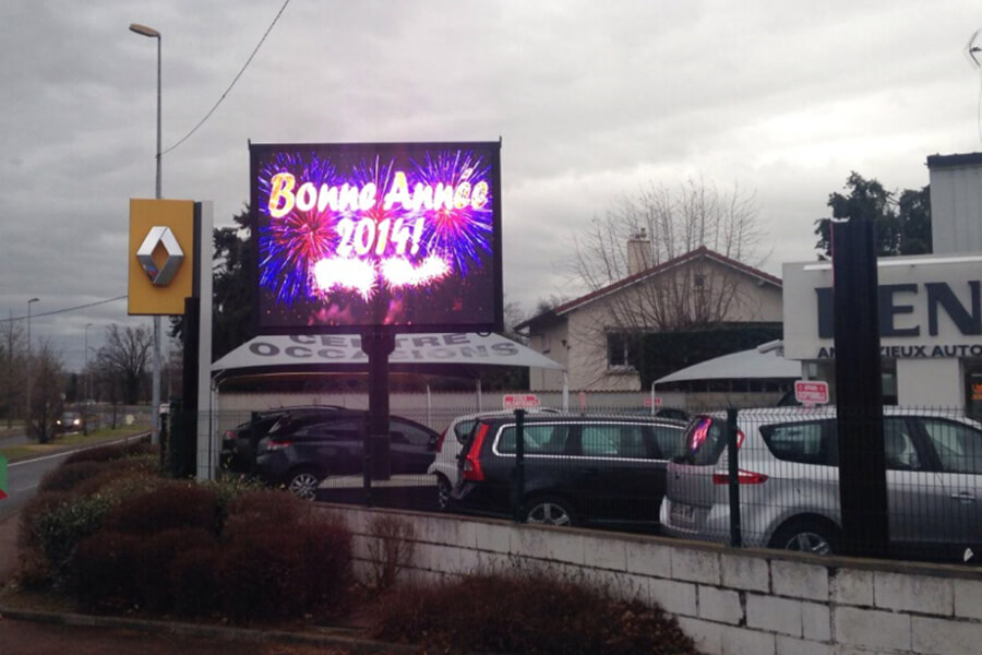 8sqm P8 advertising LED screen in France
