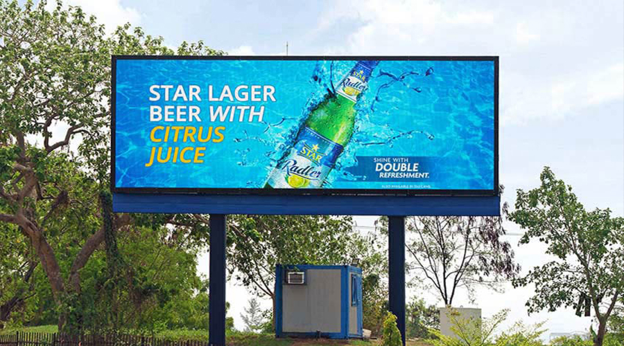 Digital LED Billboard for Outdoor Advertising Energy-Saving