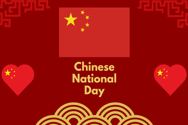 Meddelelse om kinesisk nationaldag