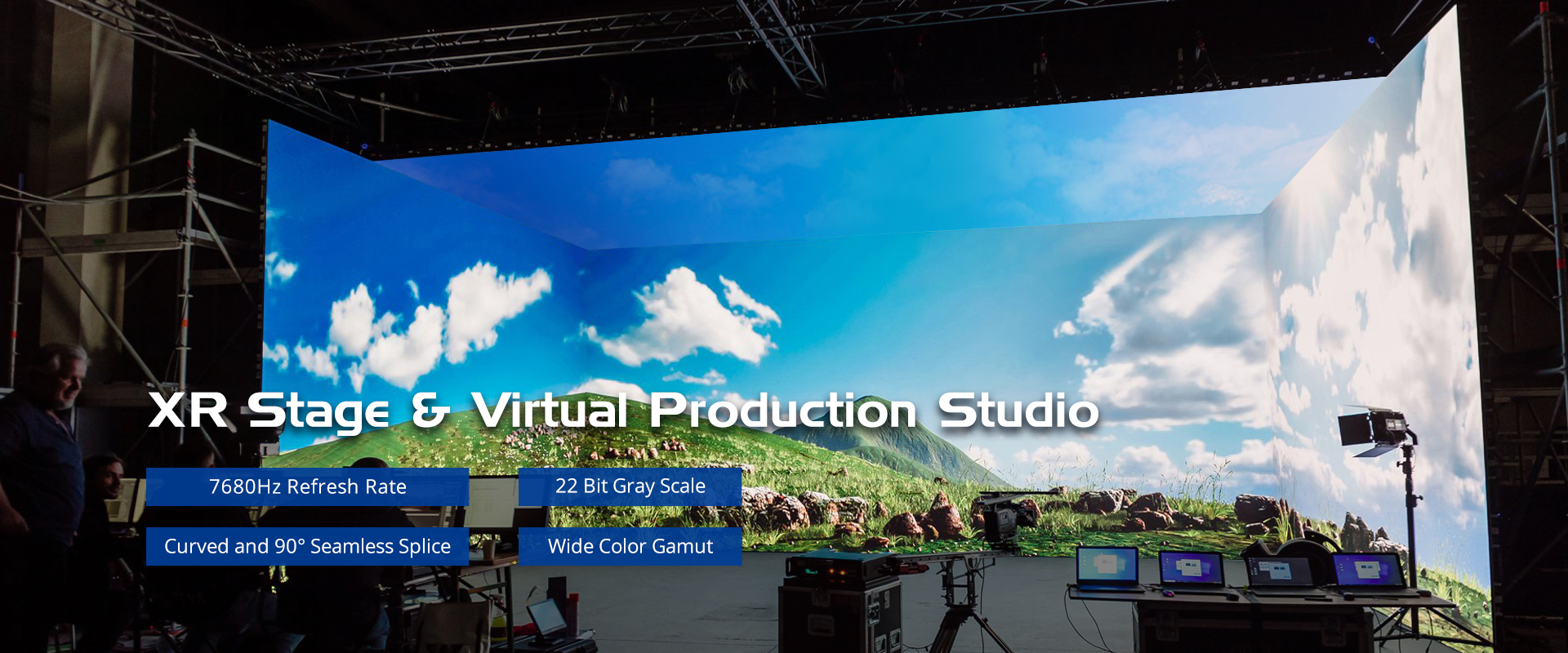 estúdio de produção virtual