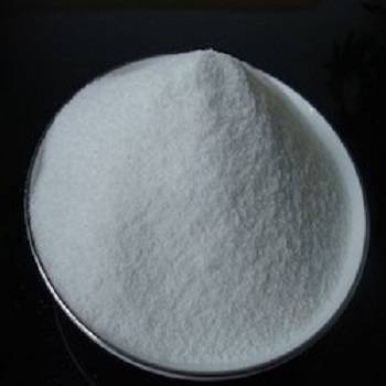 White sodium benzoate powder