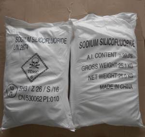 fluorokremičitan sodný 16893-85-9 pre stavebné materiály