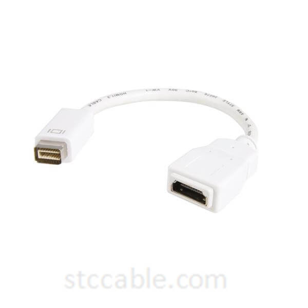 Reliable Supplier Usb To Miceo Usb Cables - Mini DVI to HDMI Video Adapter for Macbooks and iMacs- male to female – STC-CABLE