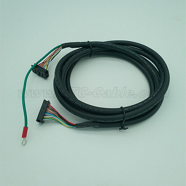 Super Lowest Price 2.54mm Pitch 2X3 Pin 6 Pin 6 Wire Extension IDC Flat Ribbon Cable L= 25cm