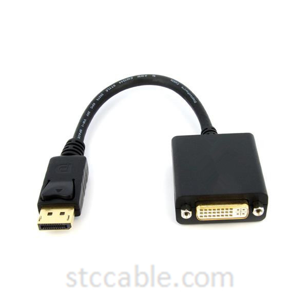 DisplayPort to DVI Video Adapter Converter